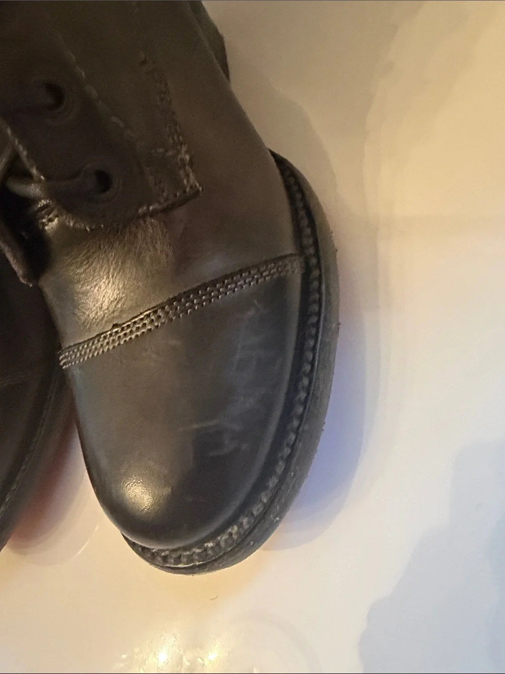 NWT BED STU Black Women 7.5 Judgement boots